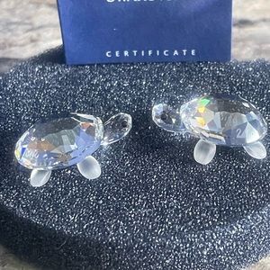 Swarovski baby twin turtles Mib Complete Mother’s Day
